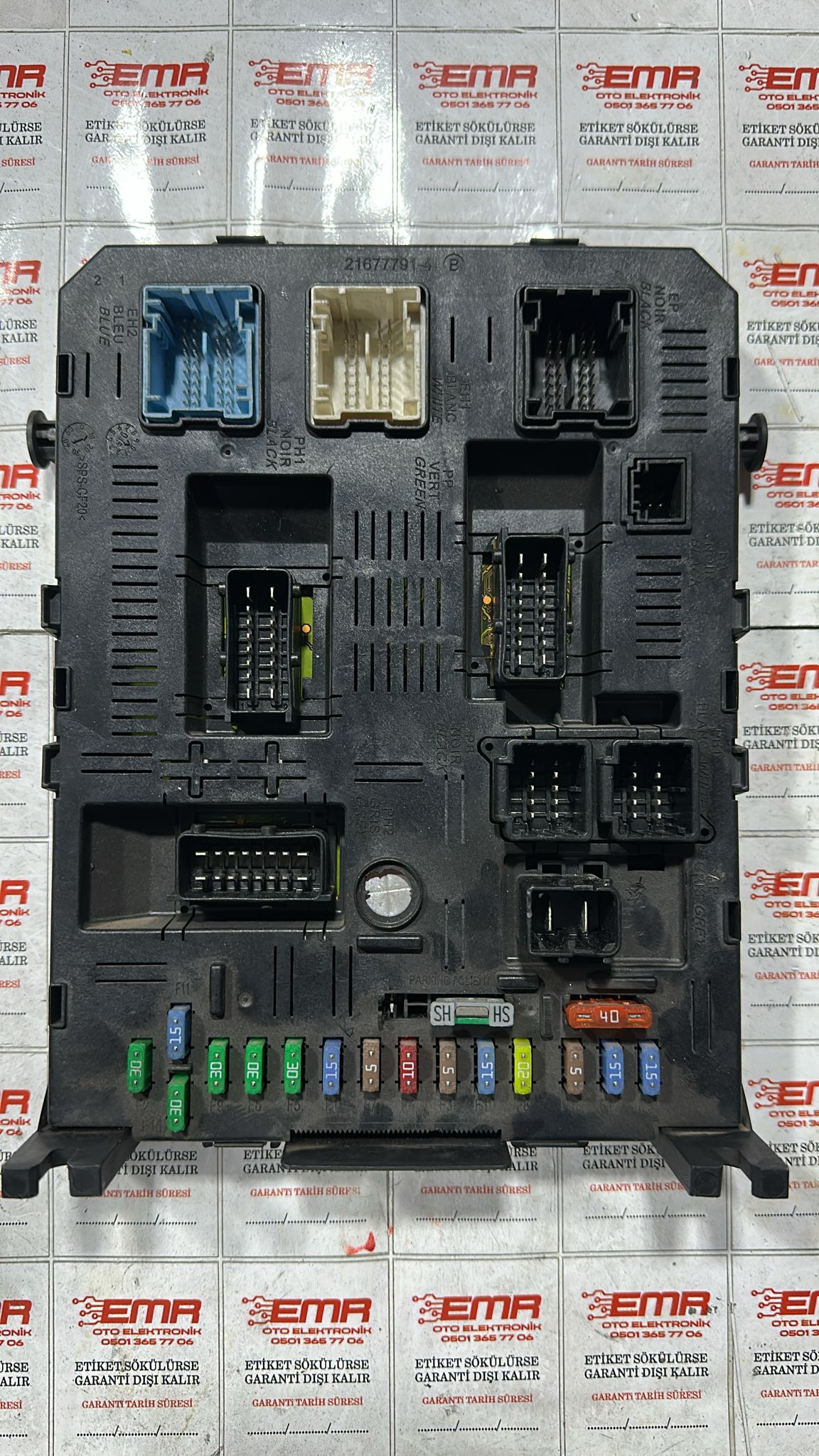 PEUGEOT 307 CITROEN  C4 BSİ BEYNİ 9660105980